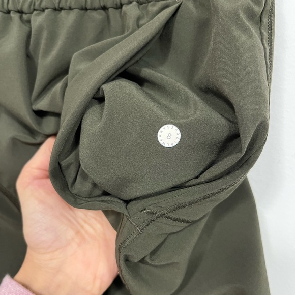 Lululemon Keep It Classic Crop *23" Dark Olive 8 - Picture 16 of 16